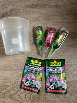 Mix na orchideje a pokojové rostliny
