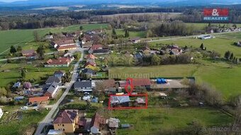 Prodej pozemku k bydlení Trocnov u Borovan, 834 m²