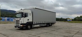 SCANIA R 440,VALNÍK S PLACHTOU 24-PALETOVÝ,HYDR. ČELO