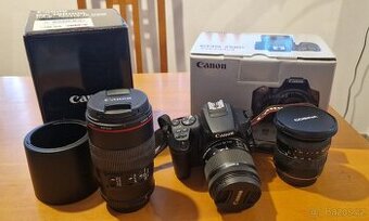 Prodám Canon EOS 250D s příslušenstvím
