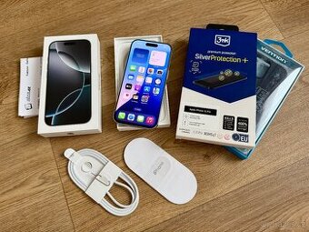 Apple iPhone 16 Pro, 256gb, stav Nový, záruka
