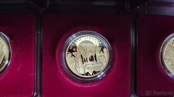 Zlatá mince 5 000 Kč Město Jihlava, 2021, PROOF
