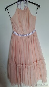 NOVÉ společenské midi šaty vel. 38