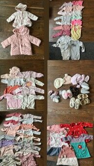 Mix oblečení pro holčičku 3-6 m.