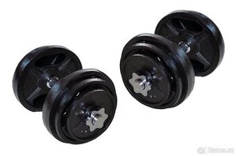Jednoruční činkový set 2 x 20 kg