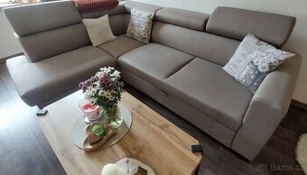 Rozkládací sedací souprava,konfer.stolík