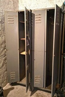 Šatní skříňky - 14 kusů, možno jednotlivě