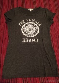 Dámské tričko Tom Tailor, šedé