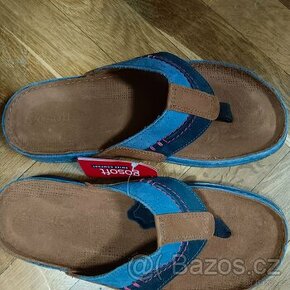 Kožené žabky vel. 40