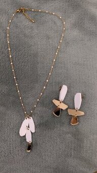 La Mujer set nahrdelník + naušnice PC 2862Kc