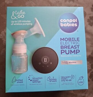 Mobilní elektrická odsávačka Canpol babies