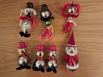 Retro vanoční ozdoby