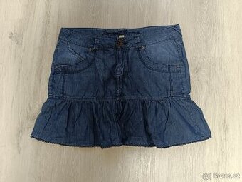 Riflová sukně Timeout - vel. 36