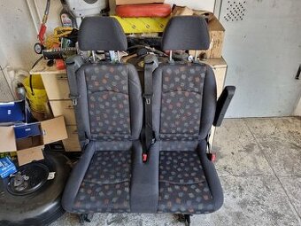 Prostřední řada sedaček Mercedes Vito W639 sklápěcí