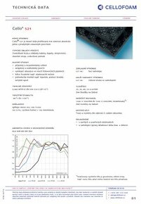 SLEVA /// PU 40 Cello 521 akustická PUR pěna