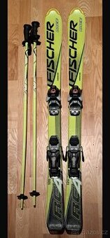 Lyže Fischer 120+ hůlky zdarma