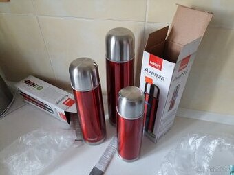 Banquet nerez termosky Avanza 0,5  0,75  1 litr - sada 3 ks