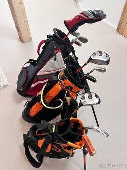 golfové hole 3-11roku - komplet