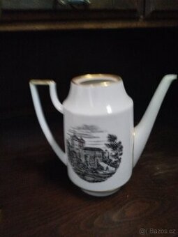 Porcelánova konvice na čaj,kavu