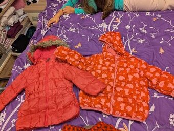 Bunda detska zimní 98