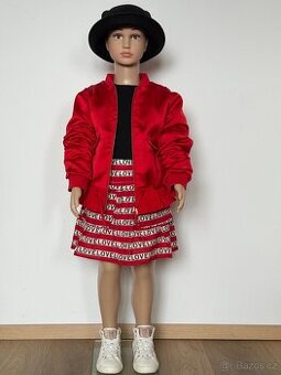 Červená bunda H&M conscious