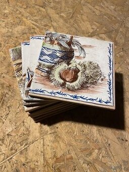 Rustikální dekorativní obklady s malovaným motivem