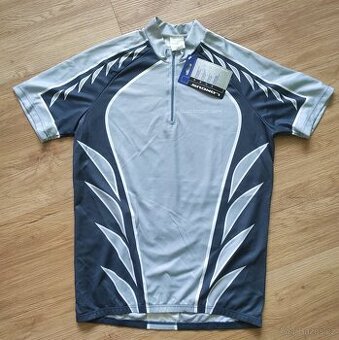 Šedý CYKLO cyklistický DRES na kolo Longus - vel. M