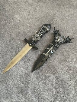 Zobený nůž - ručně vyrobený - dgger