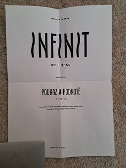 Poukaz INFINIT Wellness 2000 Kč