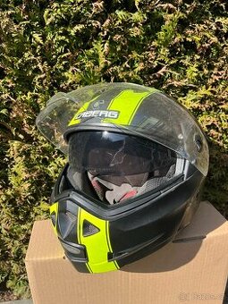 Moto helma výklopná Caberg se slunečním štítem L