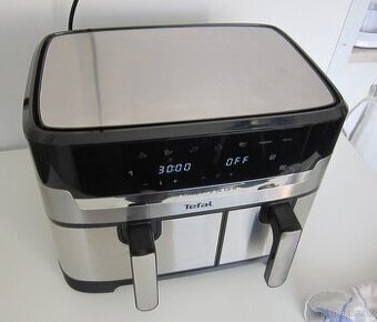 Dvojitá horkovzdušná fritéza TEFAL EY905 D