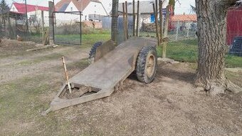 Dvoukolák na dřevo