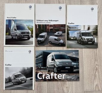 VW Crafter, VW LT prospekty a katalogy