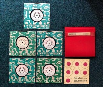 Angličtina pro samouky na gramof. deskách, r. 1967