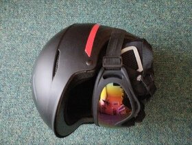 Prodám přilbu i s brýlemi. Koloběžka, kolo, lyže atp.