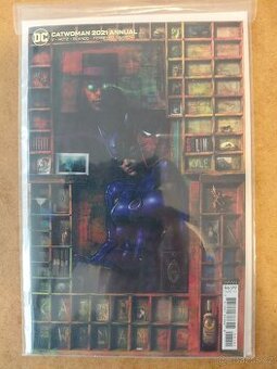 Catwoman 2021 Annual #1 – Variantní obálka Liam Sharp