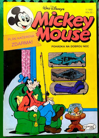 Komiks MICKEY MOUSE č. 1/ 1992 Egmont