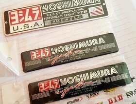 Kovové samolepky na výfuk Yoshimura - 1