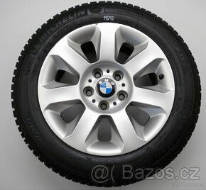 BMW 5 E60 E61 - Originání 16" alu kola - Zimní pneu