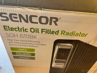 Olejový radiátor Sencor SOH 6111BK