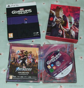 Hra Guardians of the Galaxy na PS5 (steelbook)