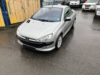 Peugeot 206 cc 1.6i kabriolet KŮŽE