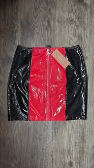 Vinylová,pvc sukně vel.M