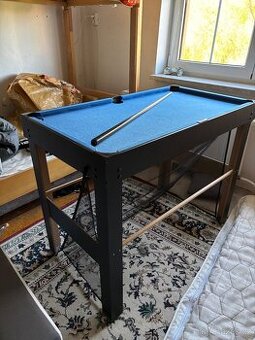 Multifunkční stůl her, stolní fotbal, kulečník atd. 16v1