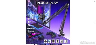 Zealsound a68s-eu usb rgb mikrofon iPhone pc,mac,ps5 - 1