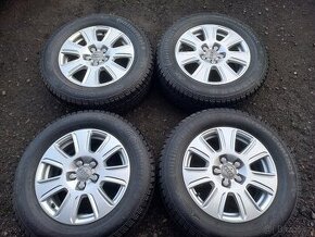 Prodám sadu Orig ALU kol Audi 215/65R16 zimní