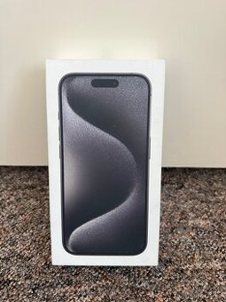 Apple iPhone 15 Pro 128gb Black Titanium. Zaruka 10 mesicu.