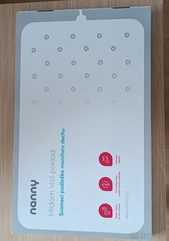 Monitor dechu Nanny - podložka