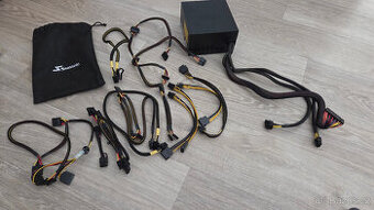 Zdroj 620W 80+ Bronze: Seasonic M12II-620