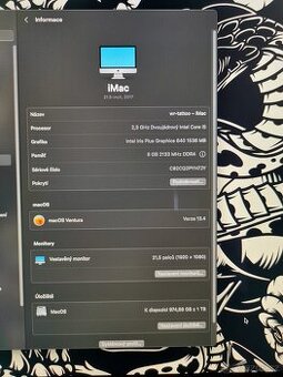 Apple IMac 21.5 mid 2017